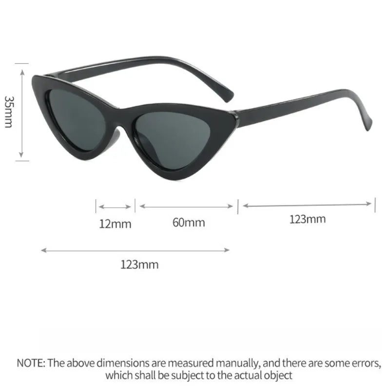 3pcs Trendy Cat Eye Fashion Glasses for Boys & Girls - Stylish Triangle Design Decorative Ordinary Glasses Perfect