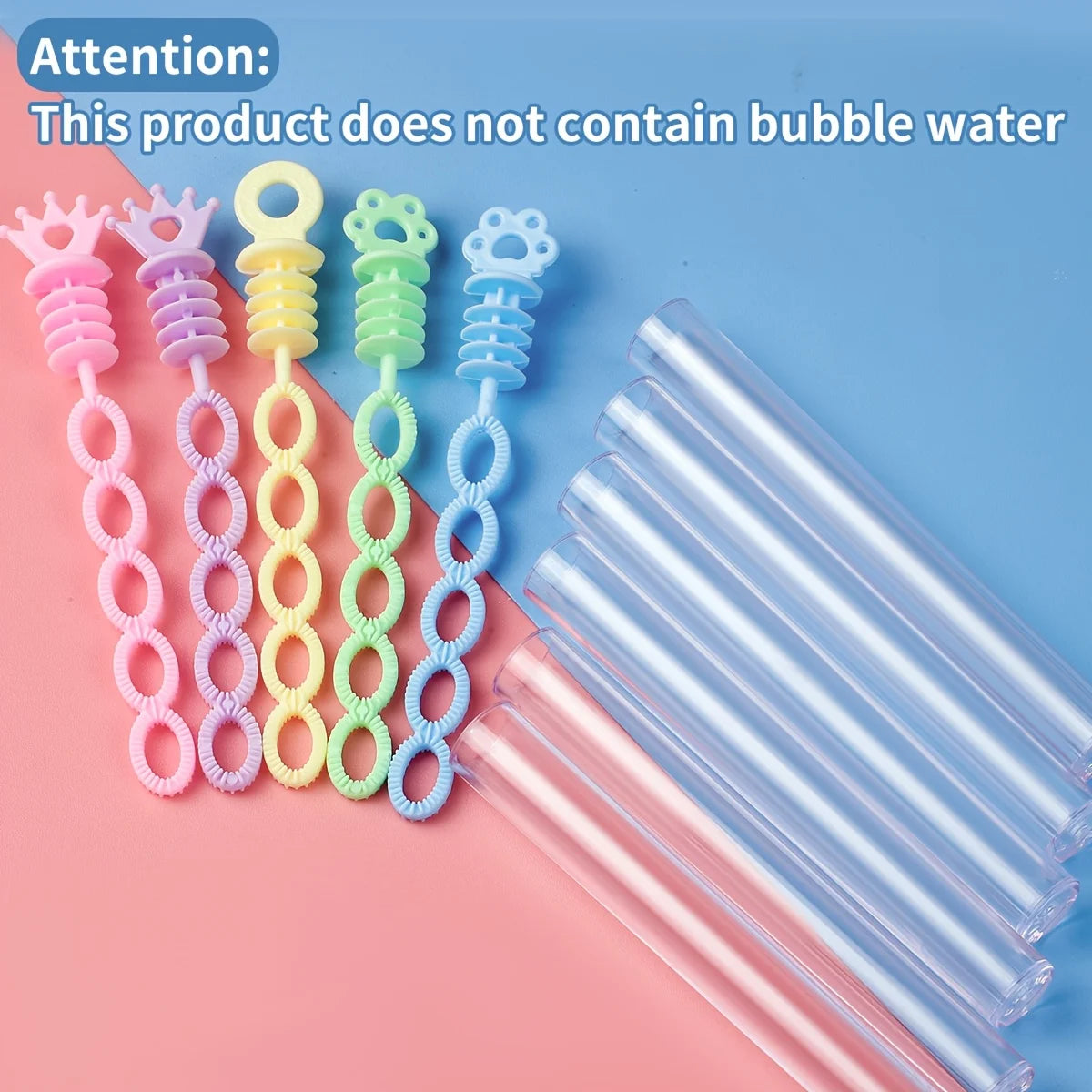10/20/30pcs Multi-Hole Mini Colorful Bubble Sticks for Festive Parties, Plastic,No Liquid Included, Ideal for Outdoor Activities