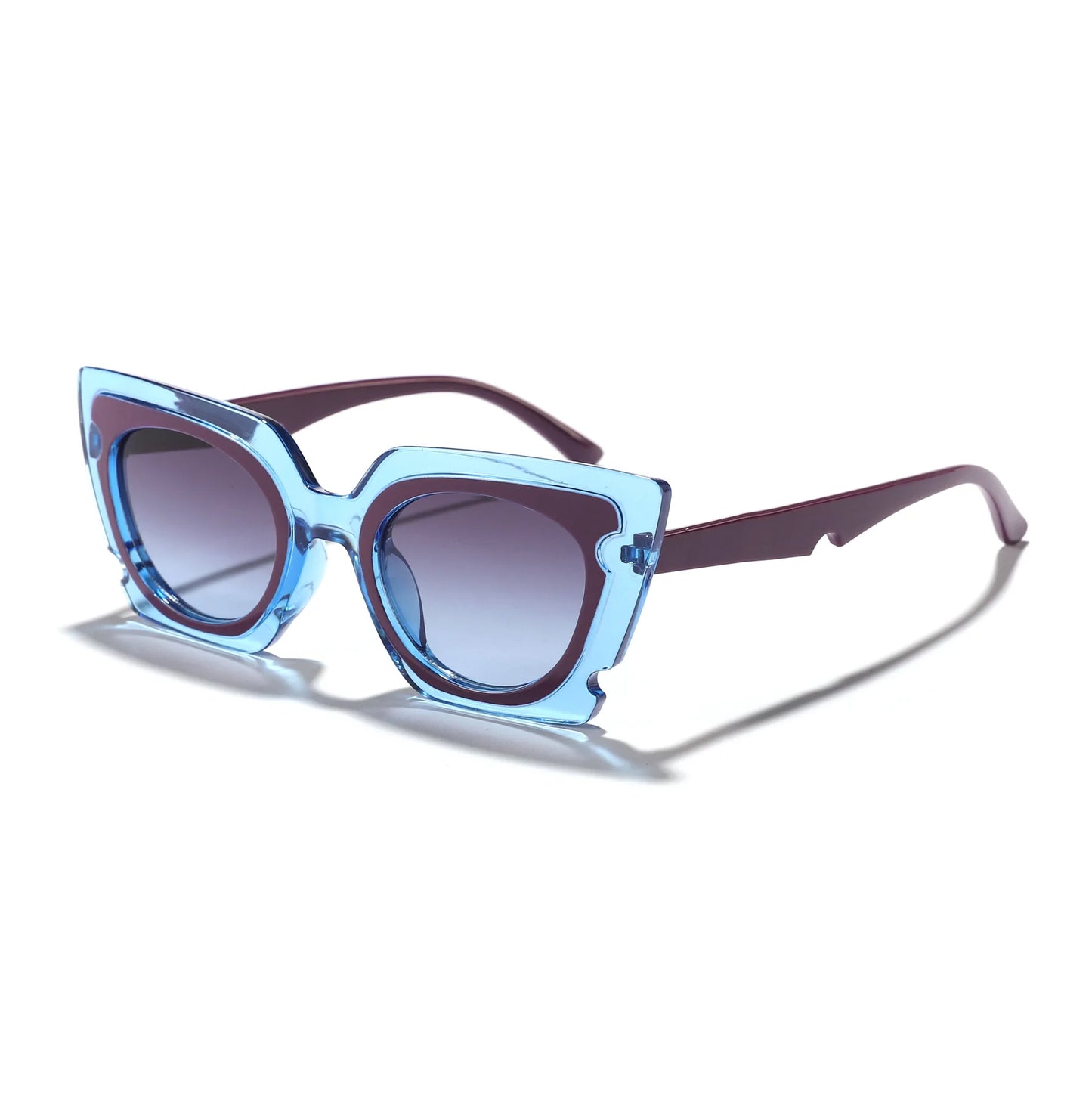 JNPCXI Vintage Cat Eye Sunglasses Woman Brand Designer Retro Square Sun Glasses Female Eyewear Fashion Driving Shades