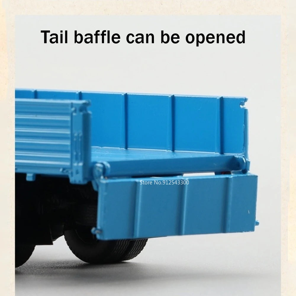 1:64 Huanghe JN150 Truck Diecast Model Alloy Toy Car Tailgate Can Lowered Metal Body c Miniature Toy Collect Souvenirs