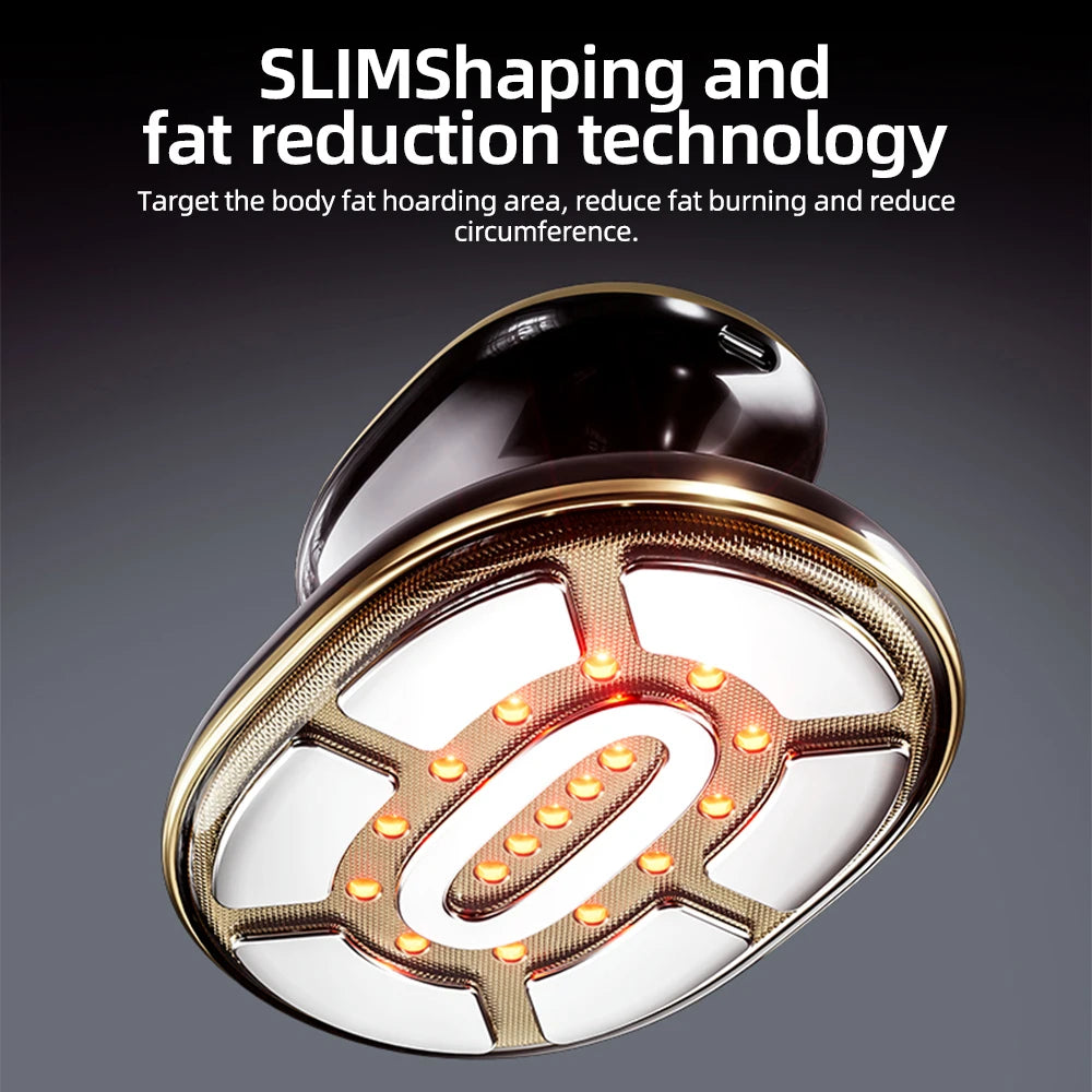 Cordless RF Body Slimming Machine EMS Miro current Fat Burner Slim Shaping Set 4 color Light Lose Weight Anti Cellulite Massager
