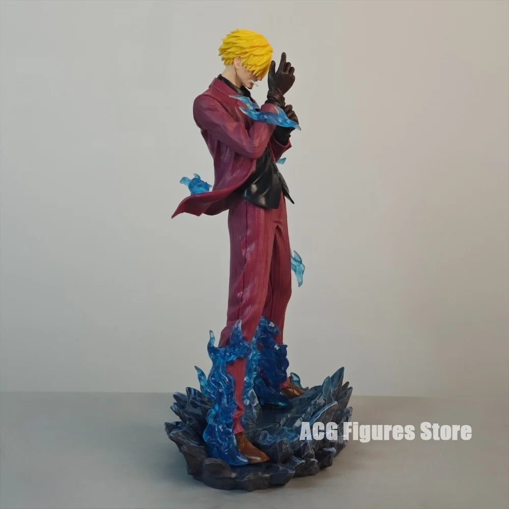 Special Offer25cm/9.84in Anime ONE PIECE Figure Sanji Action Figures Pvc Statue Desktop Ornamen Collection Mol Toys GiftsFigure