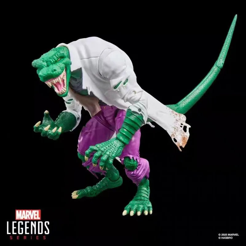 Original Hasbro Marvel Legends Series SPIDER-MAN LIZARD Anime Figure Toy Collection Model