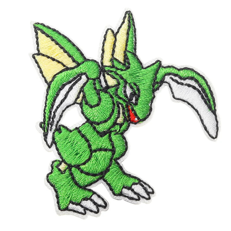 Cute Things Patch Cartoon Anime Embroidered Patches For Clothing DIY Iron on Patches For Clothes Game Patch Stickers
