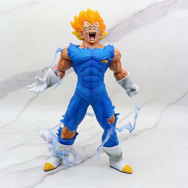 11"Dragon Ball Self Destructing Vegeta Demonized Vegeta Action Figure PVC Model