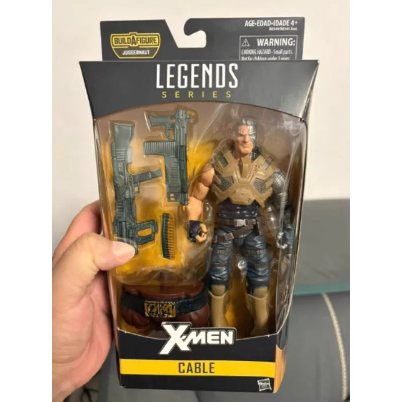 Original Hasbro Marvel Legends Series X-MEN CABLE Anime Figure Toy Collection Model