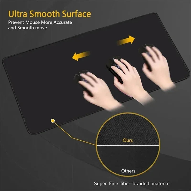 Hexagon XXL Mousepad Computer New Soft Office Carpet Table Mat Big Mouse Pad Gamer Keyboard Desk Pad