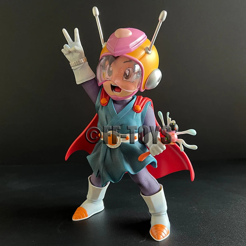 Anime Dragon Ball Gt Pan Figure Mister Satan Pan Figurine 22cm PVC Action Figures Collection Model Toys for Children