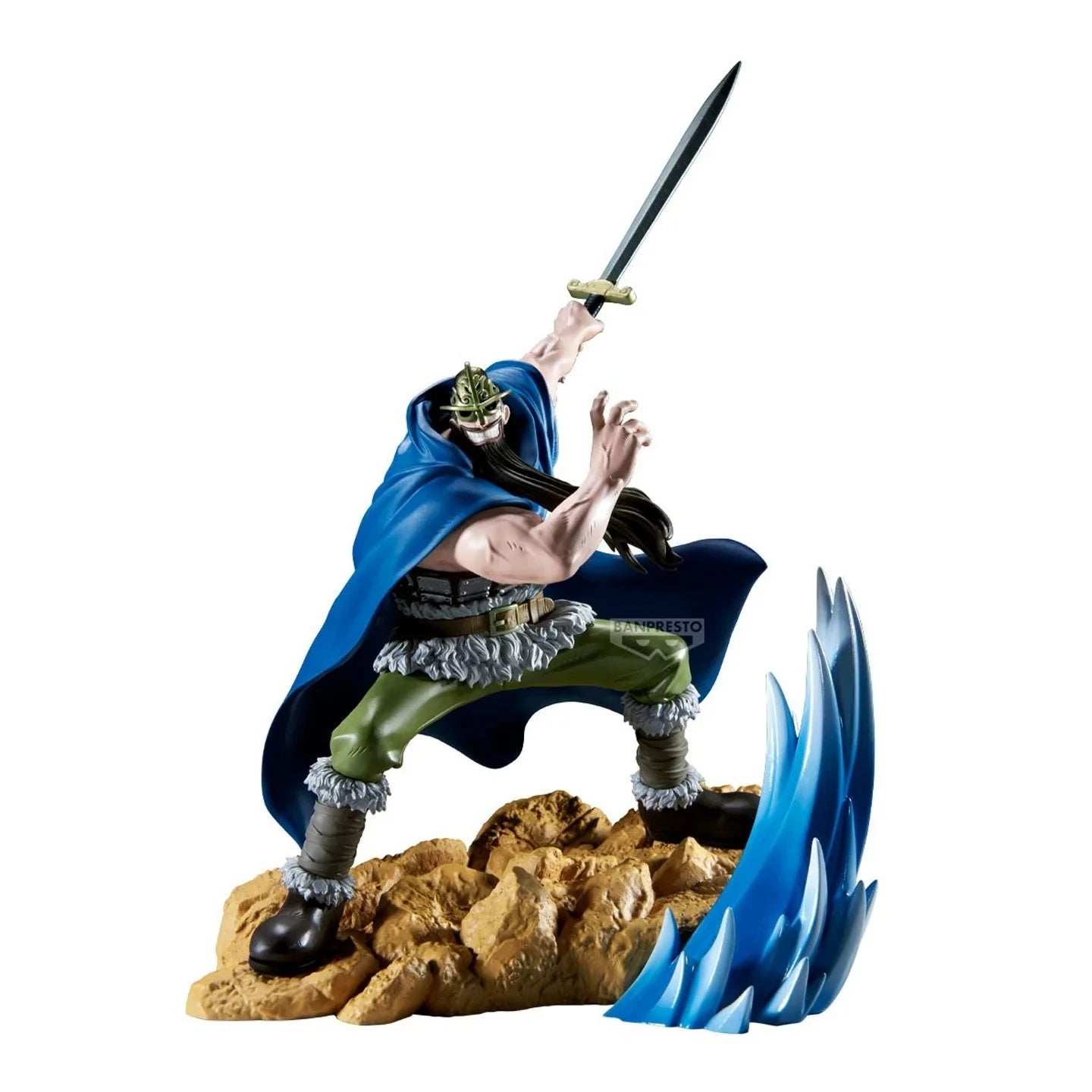 【IN STOCK】Original Banpresto Senkou Zekkei One Piece Dorry Giant Warrior 18cm Figure PVC Collectible Model Toy Gift