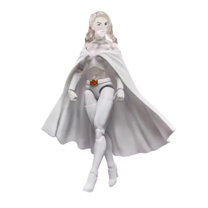Original Hasbro Marvel Legends Series THE UNCANNY X-Men Emma Frost (Diamond Form) Action Toy Figure