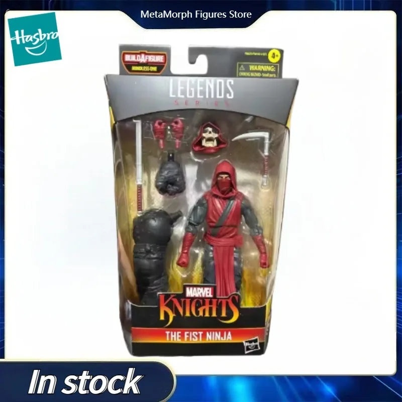 Original Hasbro Marvel Legends Series The Fist Ninja Anime Figures Collection Toys Models