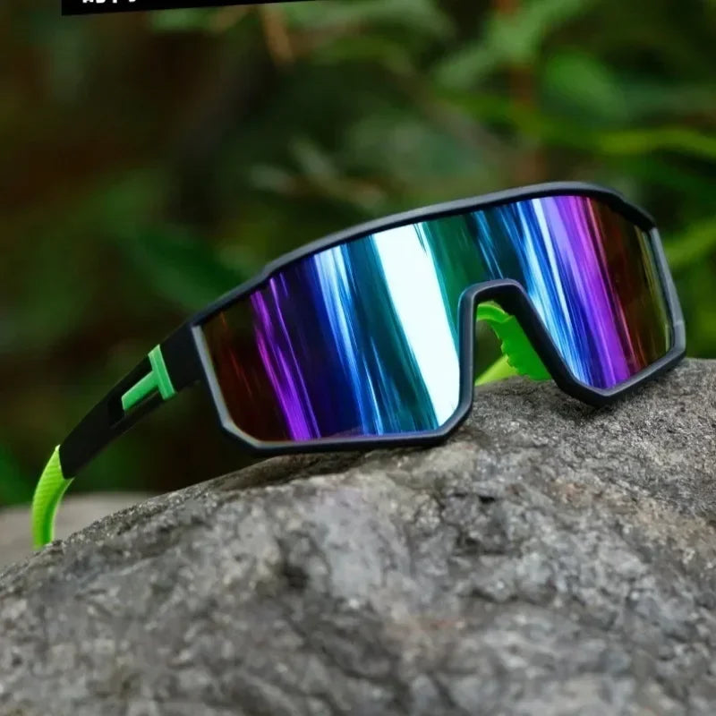 UV400 Cycling Sunglasses for Men and Women Outdoor Sports Shades Dustproof Goggles for Biking and Cycling Activities