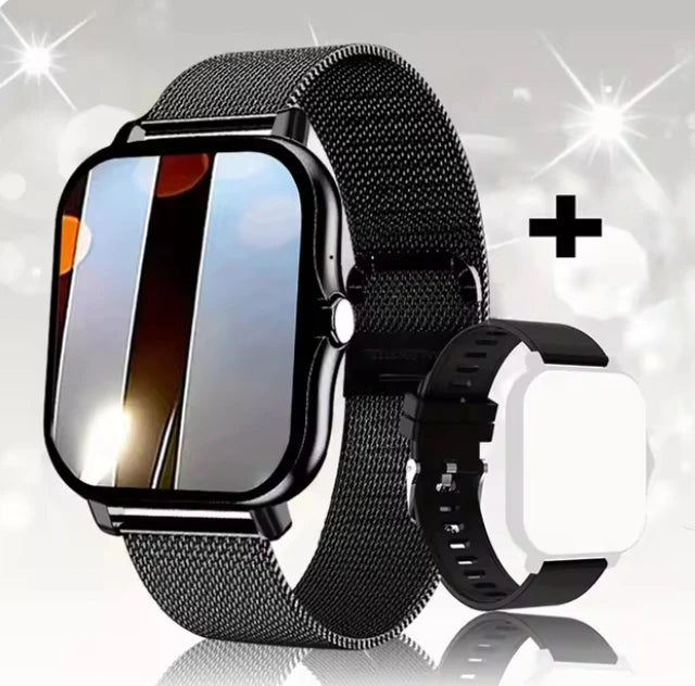 2025 Smartwatch 1.44" Color Screen Bluetooth Call Heart Rate & Health Monitor