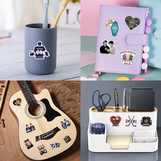 60PCS TV Series Heated Rivalry Stickers DIY Skateboarder Mobile Phone Case Notebook Water Cup Waterproof Gift Stickers