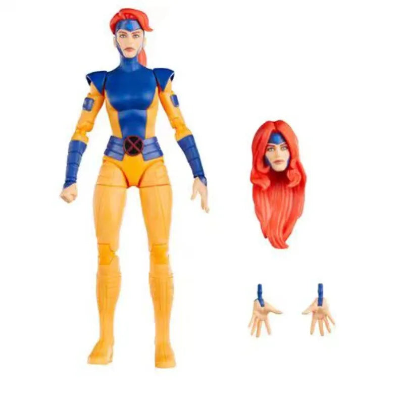 Original Hasbro Marvel Legends Series X-Men '97 Jean Grey Anime Figure Model Toys Ornaments