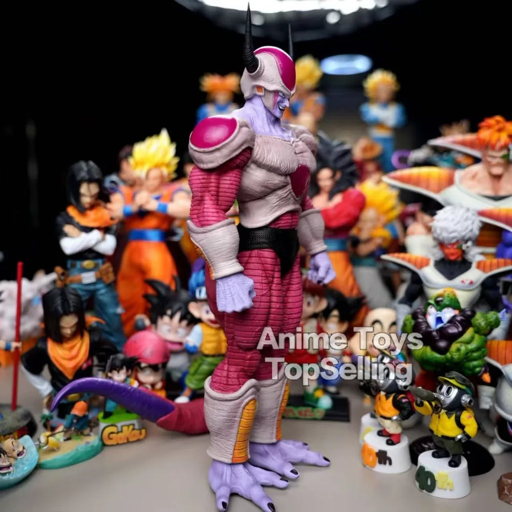 35.5cm Anime Dragon Ball, Z Frieza Action Figure Form Frieza GK PVC Model Statue