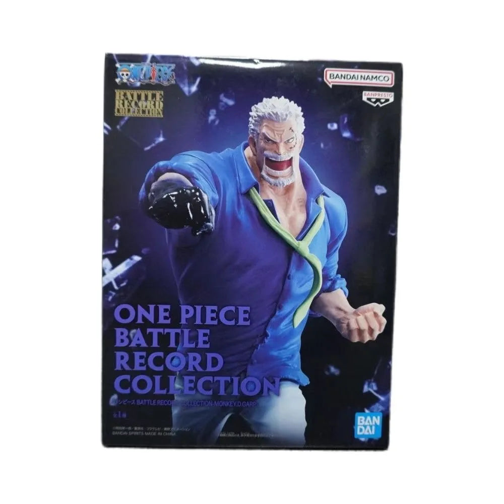 【IN STOCK】Original Banpresto Battle Record Collection One Piece Monkey D Garp 18cm Action Figure PVC Collectible Model Toy Gift