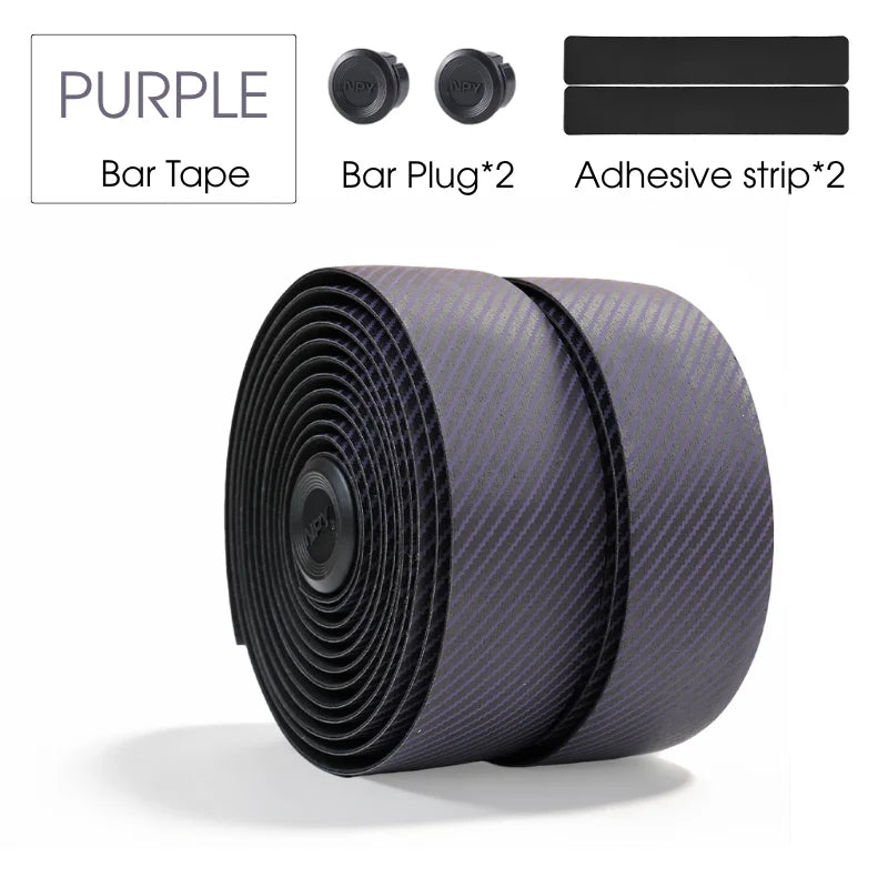 Anti-slip Bike Handlebar Tape Professional Gravel Road Bicycle Bar Tapes PU EVA Cycling Damping Anti-Vibration Handle Straps