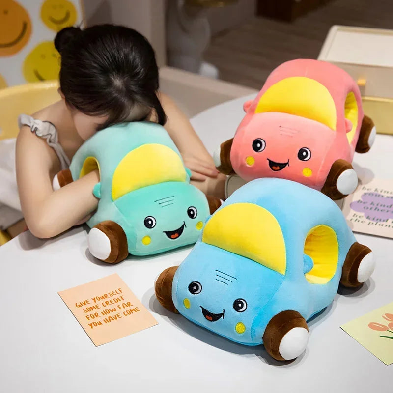 Cartoon Car Model Toys Kawaii Car Shaped Cushion Sleeping Pillow Children Birthday Gift Room Decor