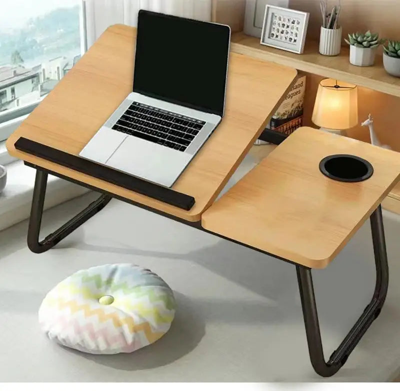 Portable Foldable Laptop Bed Desk Lap Working Small Adjustable Table For Writing