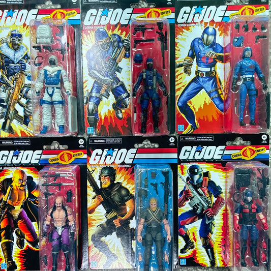 G.I. Joe Classfied Series Retro Carback 6" Beach Head Action Figure Model