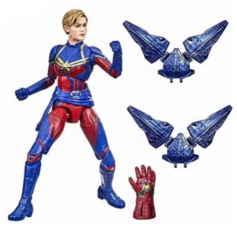Original Hasbro Marvel Legends Series The Infinity Saga Marvel Avengers EndGame Rescue Armor Captain Marvel Action Toy Figure