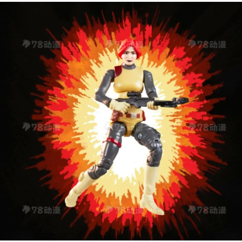 Original Hasbro G.I. Joe Classified Series SCARLETT Anime Figures Toys Models Collection