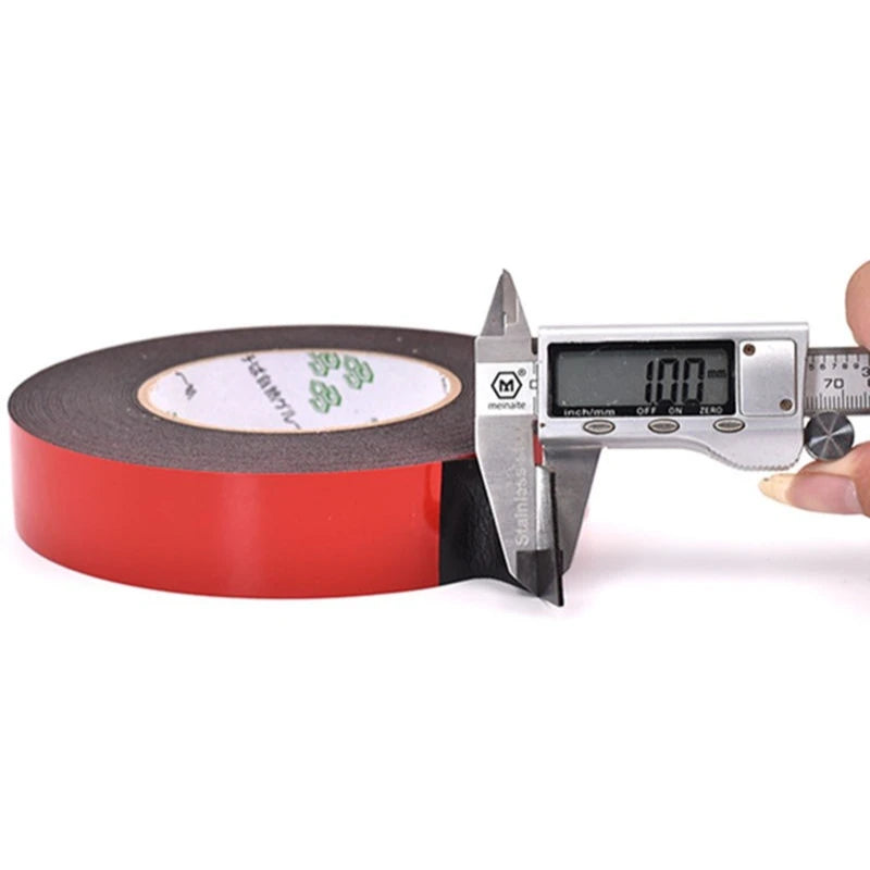 1roll 10m Super Strong Double Sided Adhesive Foam Tape, Mounting Fixing Pad Sticky Tape