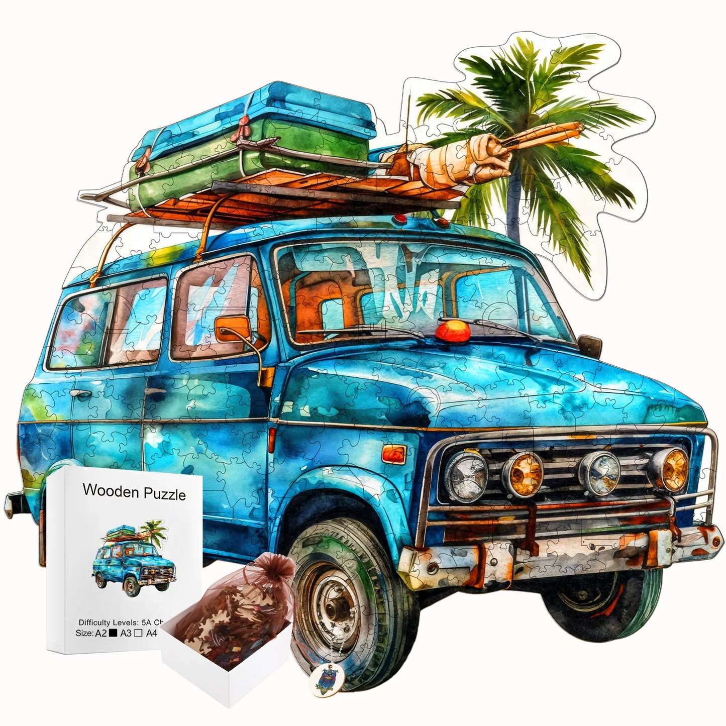 Interesting Wooden Jigsaw Puzzle Artistic Home Decor Christmas and Halloween Gift Toy For Teen And Kid