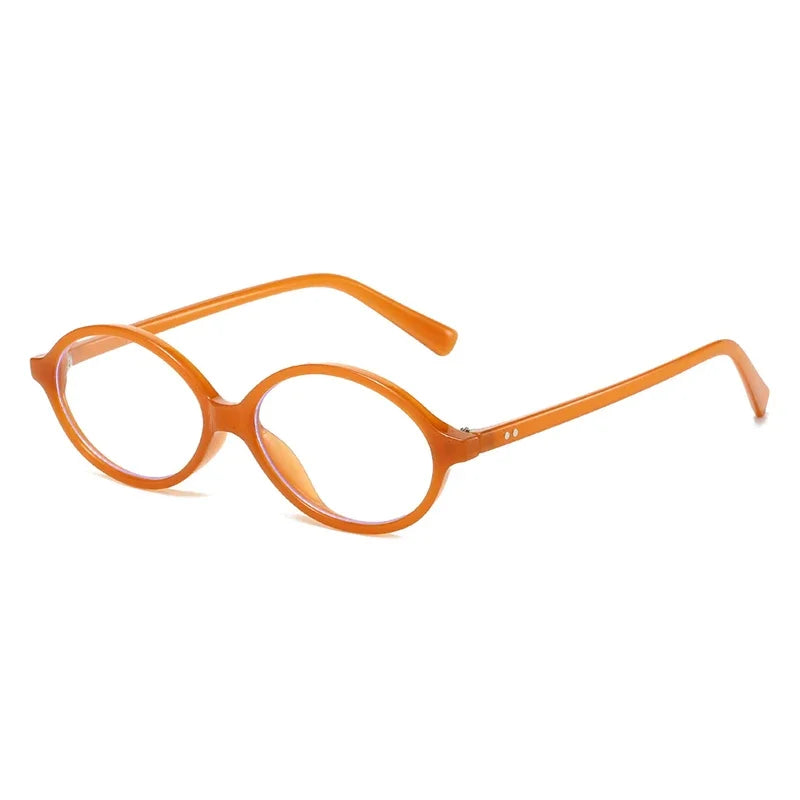 JNPCXI Fashion Small Oval Sunglasses Women Retro Punk Rivets Men Shades UV400