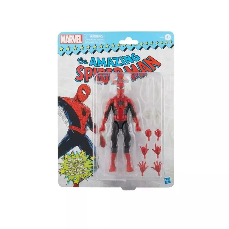 Original Hasbro Marvel Legends Series The Amazing Spider-Man/FANTASY Action Figure Toys Model Collection