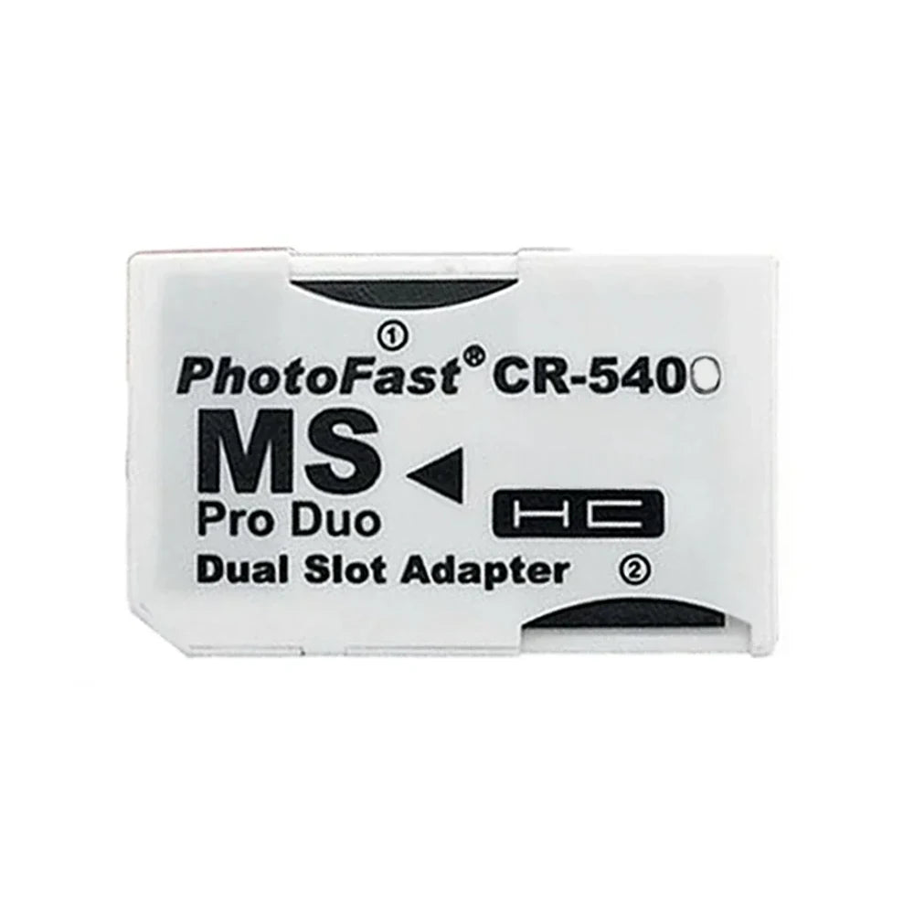 TF to MS Pro Duo Adapter, SD Card Converter for Sony PSP 1000/2000/3000 Gaming