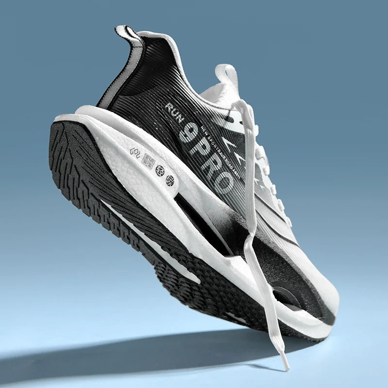Men Running Shoes Carbon Board Marathon Speciality Sports Casual Men's Sneakers Breathable Women's Comfortable Athletic Sneakers