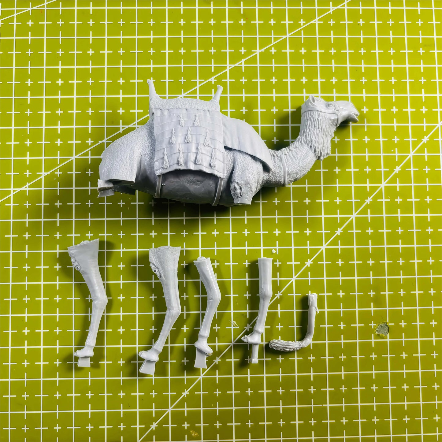1/35 Casting Resin Model Assembly Kit, GK, Desert Camel Model, Unpainted