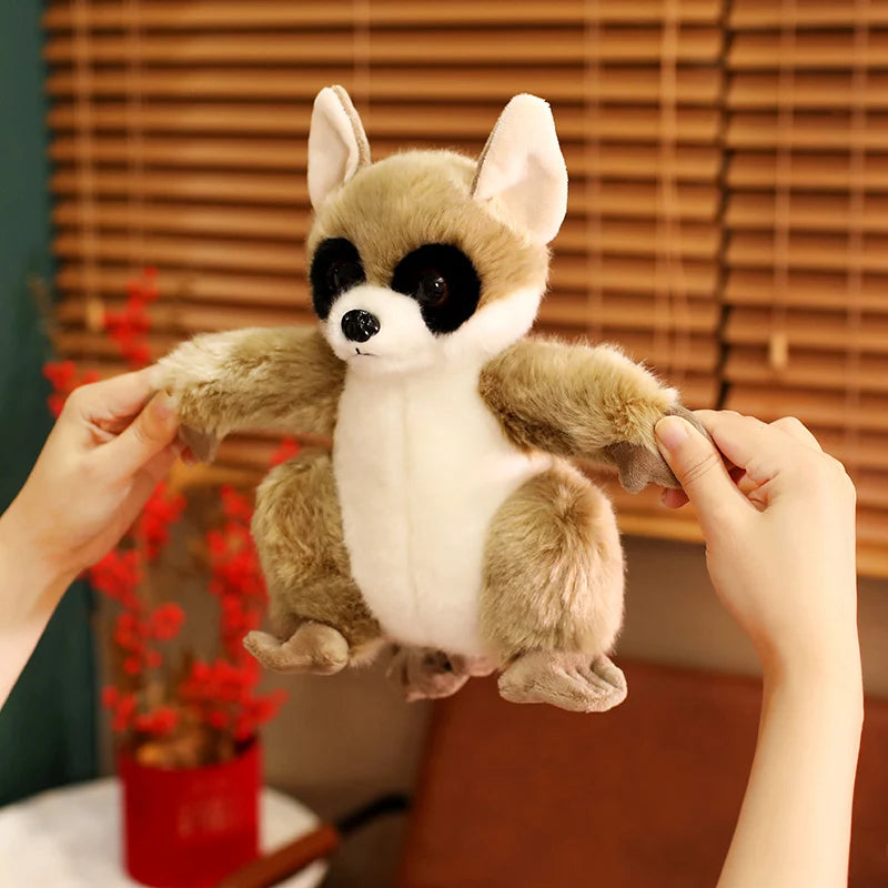 Simulation Wild Lemur Plush Toys Lovely Stuffed Animals Soft Realistic Monkey Plushies Doll Baby Accompany Pillow for Kids Gifts