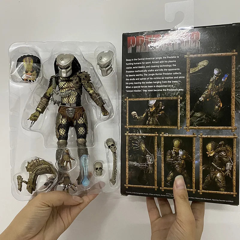 NECA Alien Jungle Hunter Predator Action Figure Model Toy Bookshelf