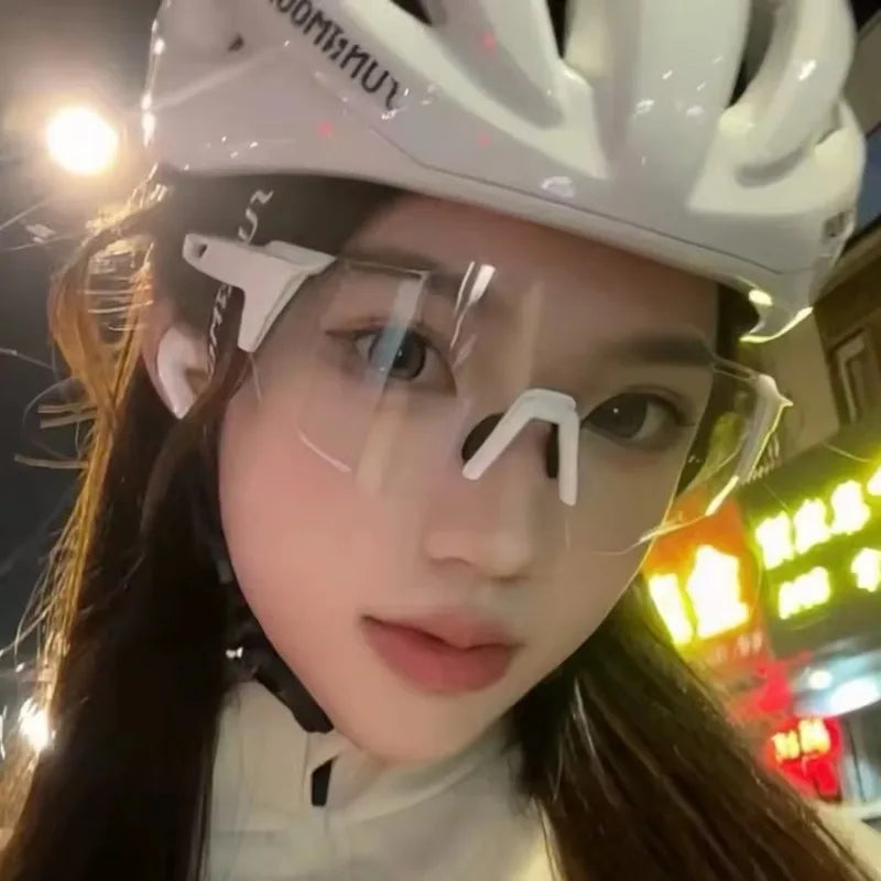 5pcs Outdoor Windproof Riding Glasses, Men's and Women's Sports, Road Cycling, Running Sports, Sunglasses