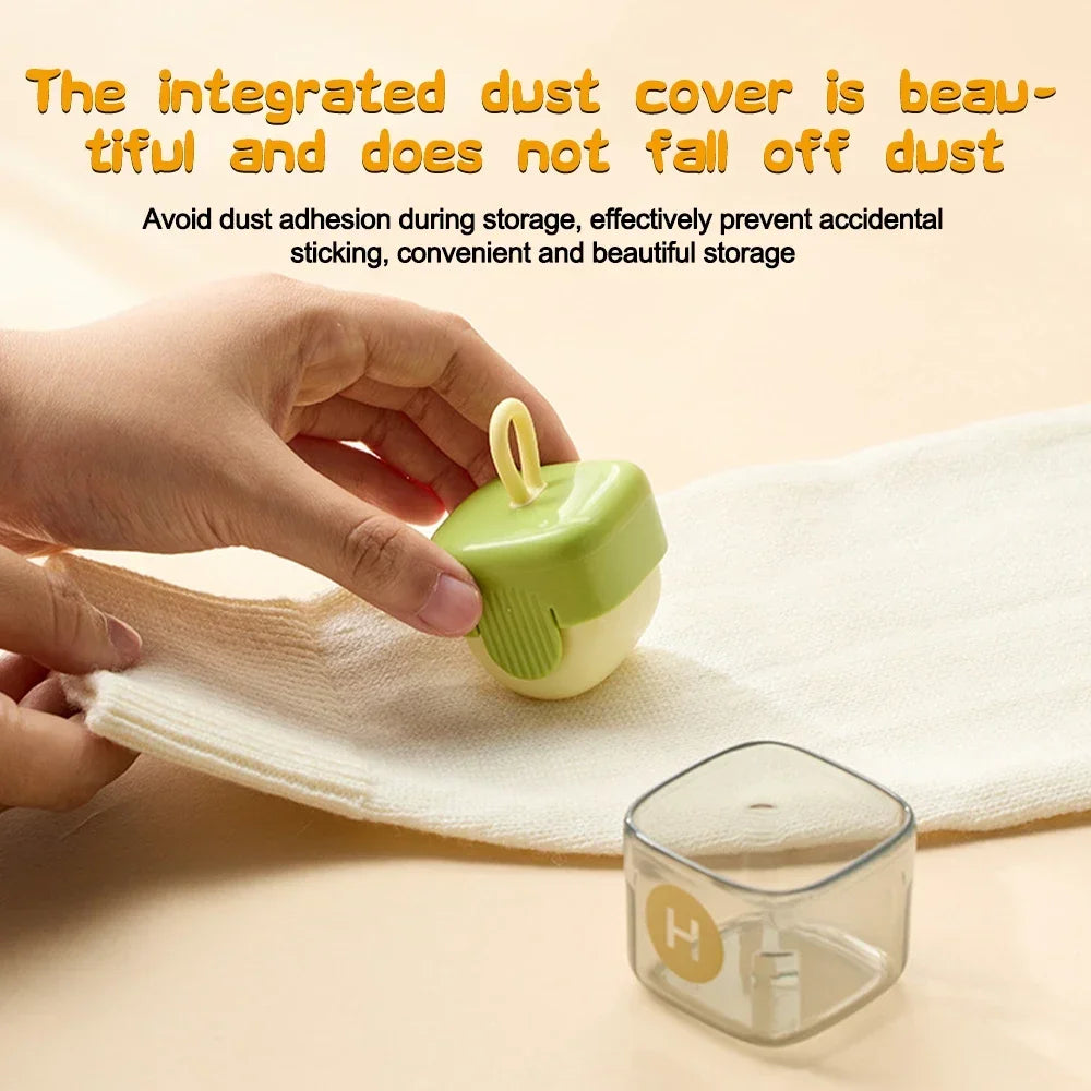 Clothes Hair Sticky Roller Pet Hair Dust Removal, Portable Washable Hair Roller