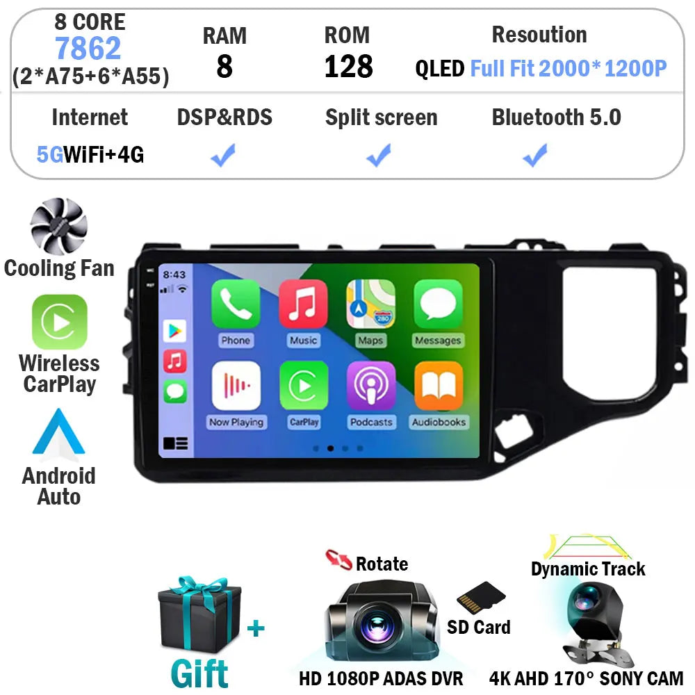 Android 15 DSP 4G For Chery Tiggo 5X 4X 2019 2020 2021 GPS Stereo Car Radio Multimedia Video Player Navigation Autoradio 2 Din