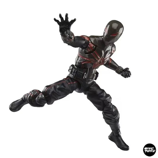 Original Hasbro Marvel Legends Series MILES MORALES Brooklyn 2099 SUIT Spider Man 2 Action Toy Figure Model Ornaments
