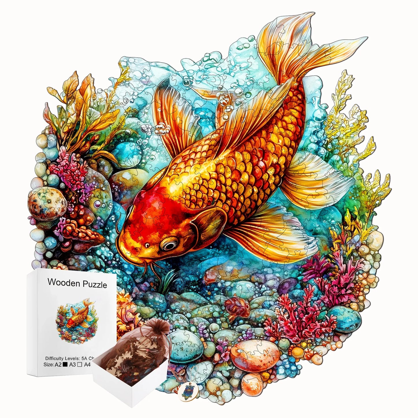 Interesting Unique Wooden Jigsaw Puzzle Magical Style Wooden Decor Christmas and Halloween Gift Toy For Teen And Kid