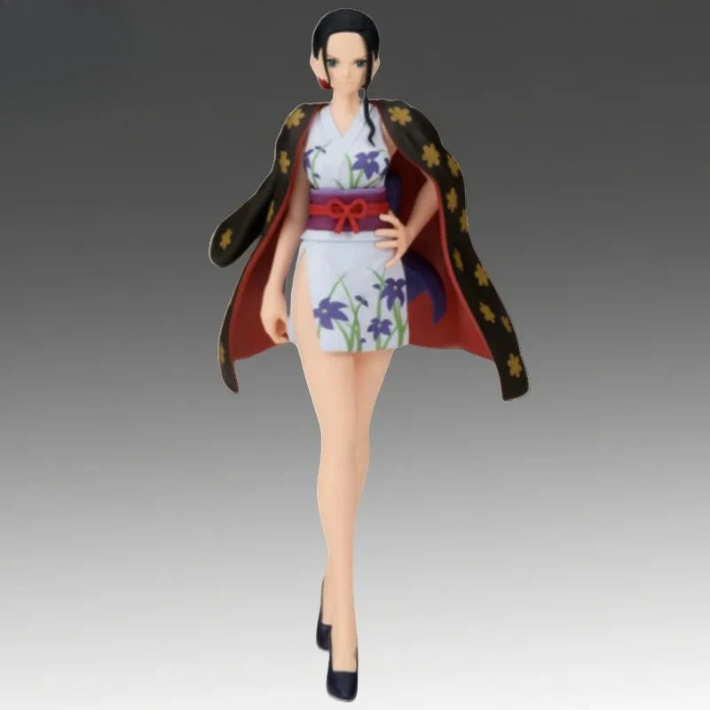【IN STOCK】Original Banpresto The Shukko One Piece Nico Robin Wano Country Kimono 19cm Figure Collectible Model Toy Gift
