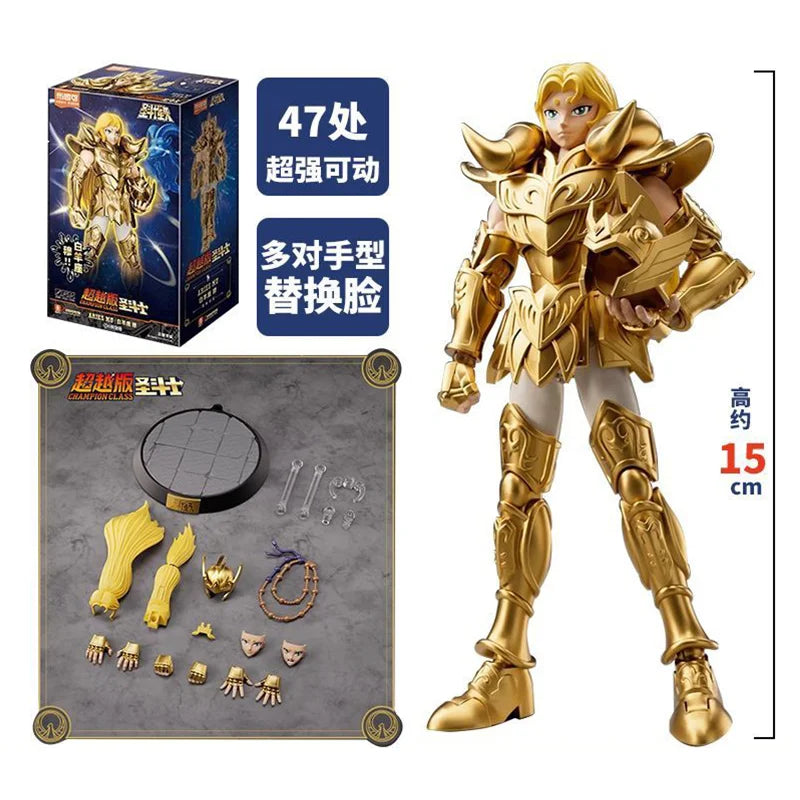 Original BLOKEES Saint Seiya Sagittarius Pegasus Aiolos Pegasus Action Figures