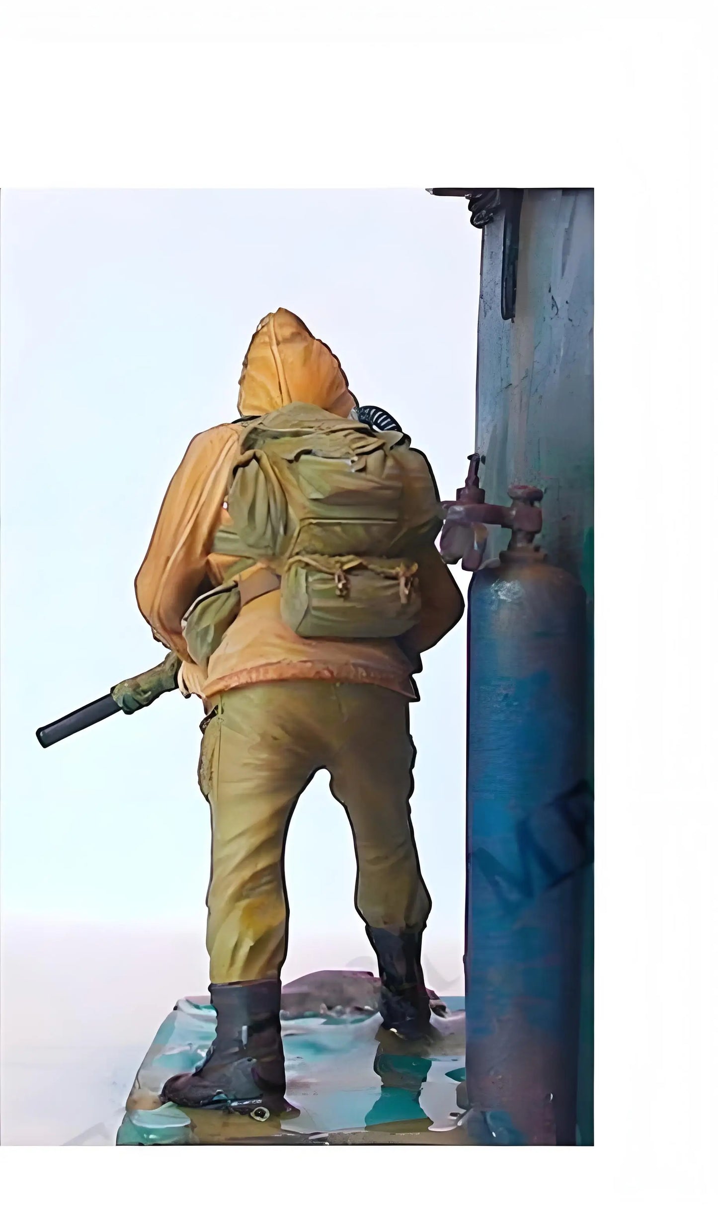 1/35 Resin Model Kits Modern Military Soldier Biochemical Special Forces Figure