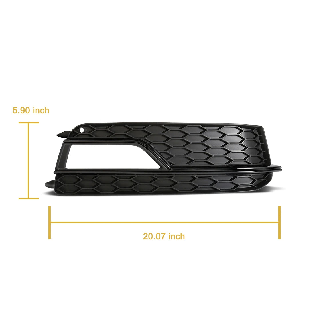 8T0807681K 8T0807682K Grille For Audi A5 Sport 2013 2014 2015 2016 Front Bumper Grill Fog Lamps Covers Car Accessories 12V