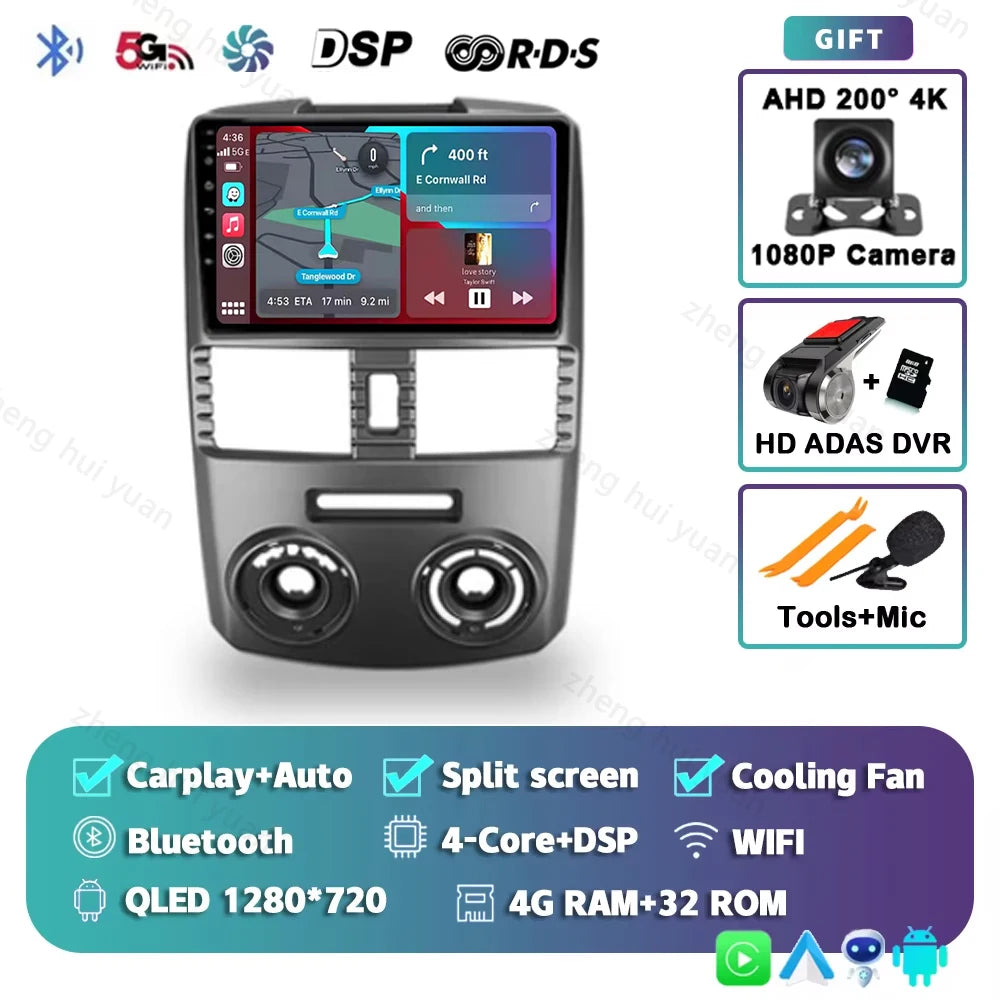 Android 15 For Toyota Rush J200 1 2006 - 2018 2K QLED Android Car Radio Multimedia Video Player GPS stereo CarPlay Head Unit 4G