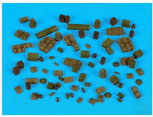 1/72 Resin Model Kit Gk, Scene Equipment Accumulation Model, Unpainted