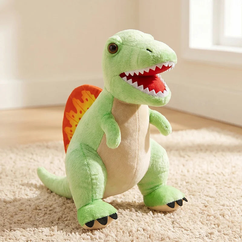 Jurassic Dinosaur Plush Toys T-Rex Velociraptor Ankylosaurus Stuffed Animals Soft Dinosaur Dolls Boy Gift Stuffed Dino Plushie