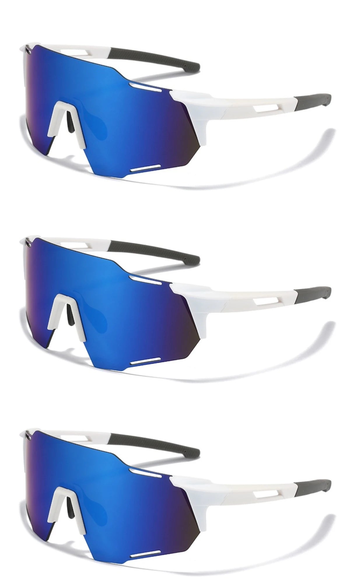 5pcs Outdoor Windproof Riding Glasses, Men's and Women's Sports, Road Cycling, Running Sports, Sunglasses