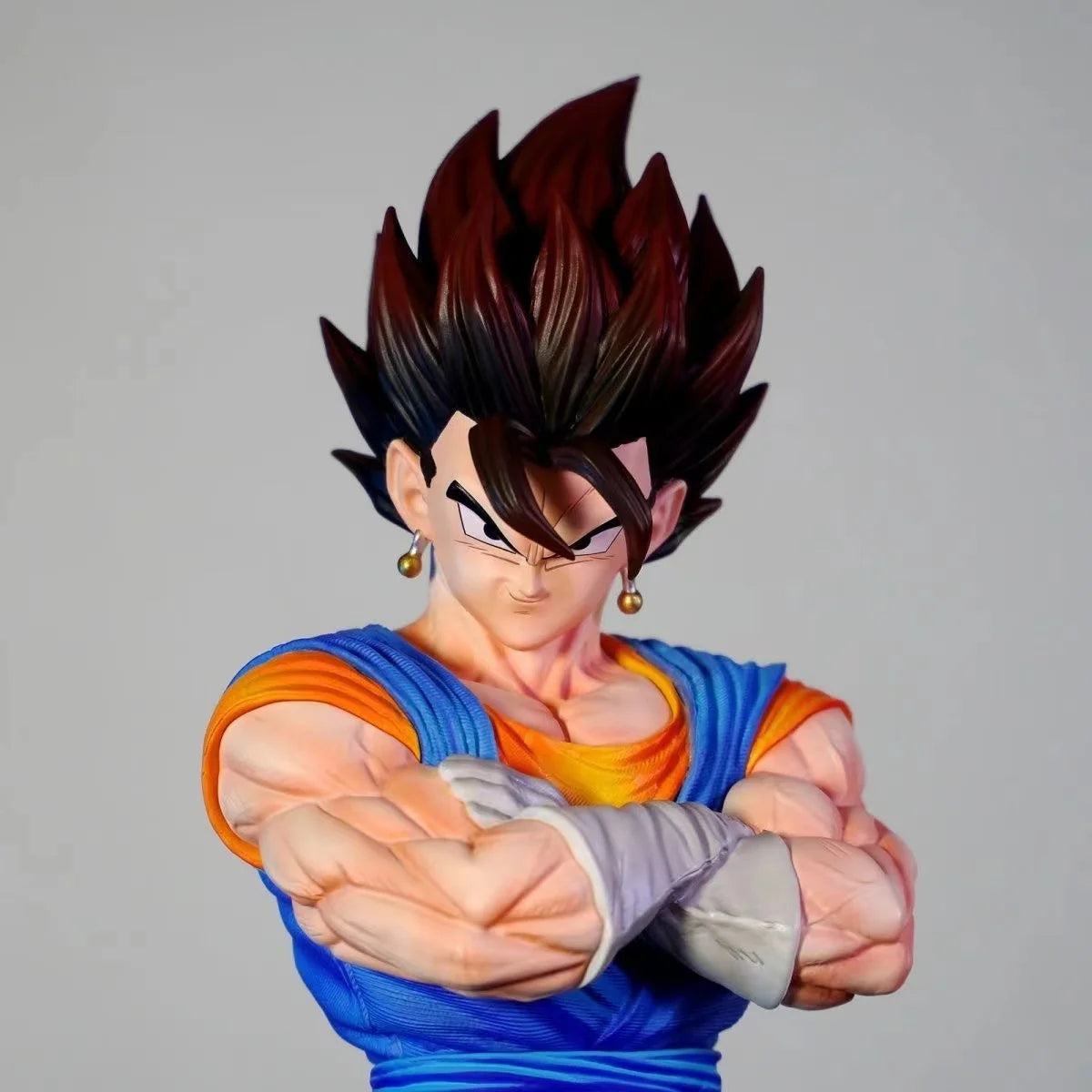 Anime Dragon Ball Vegetto Figure Super Saiyan Vegetto Blue Action Figures 30cm Pvc Statue Collection Model Toys Gifts